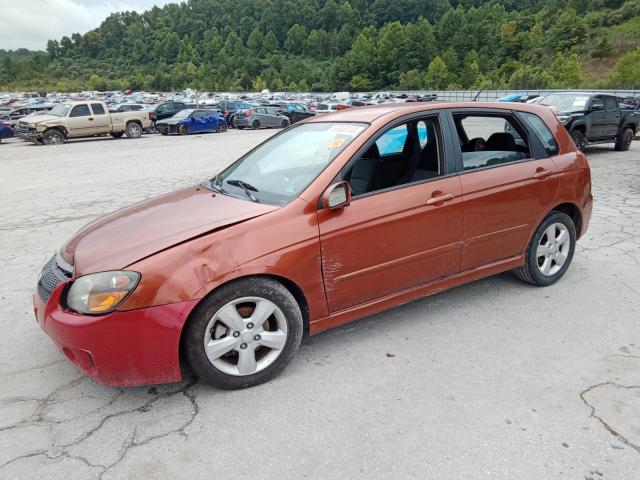 KNAFE161985019465 - 2008 KIA SPECTRA5 5 SX ORANGE photo 1