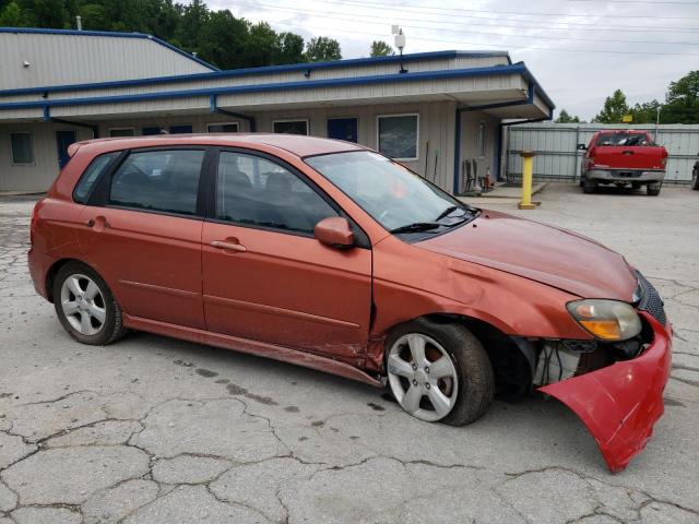 KNAFE161985019465 - 2008 KIA SPECTRA5 5 SX ORANGE photo 4