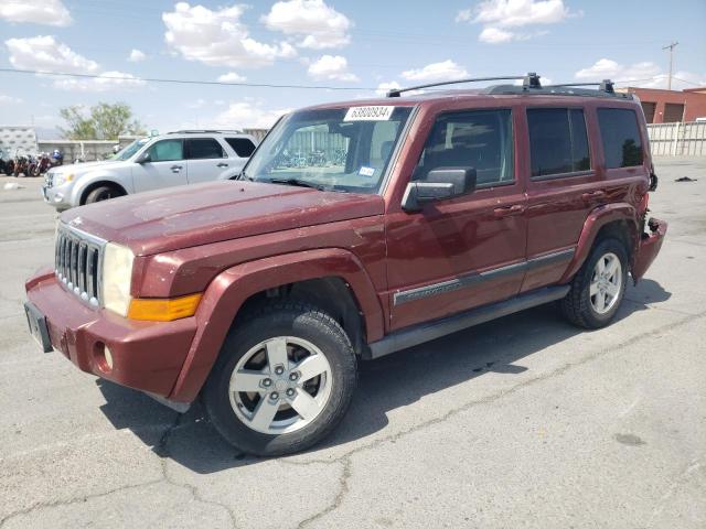 1J8HG48P27C600978 - 2007 JEEP COMMANDER 勃艮第红 照片 1