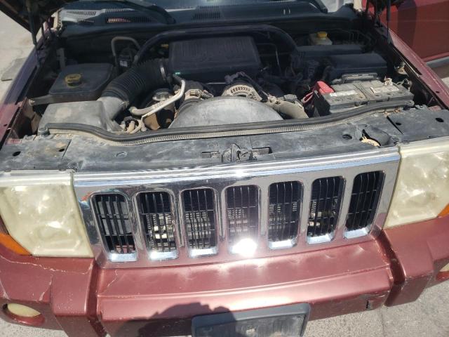 1J8HG48P27C600978 - 2007 JEEP COMMANDER 勃艮第红 照片 12