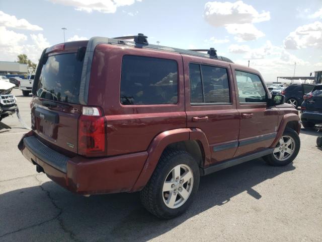 1J8HG48P27C600978 - 2007 JEEP COMMANDER 勃艮第红 照片 3