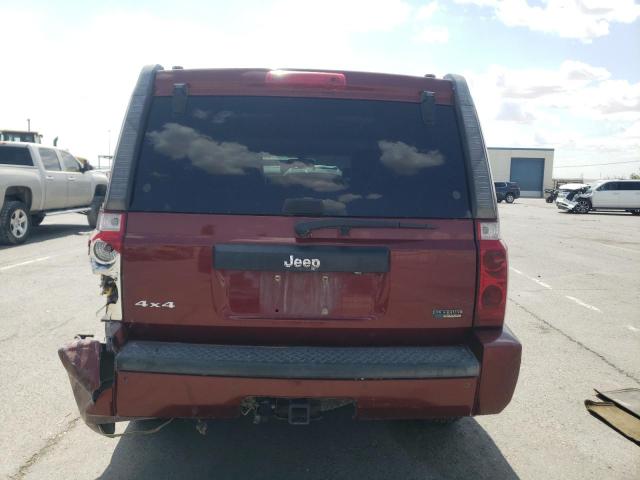 1J8HG48P27C600978 - 2007 JEEP COMMANDER 勃艮第红 照片 6