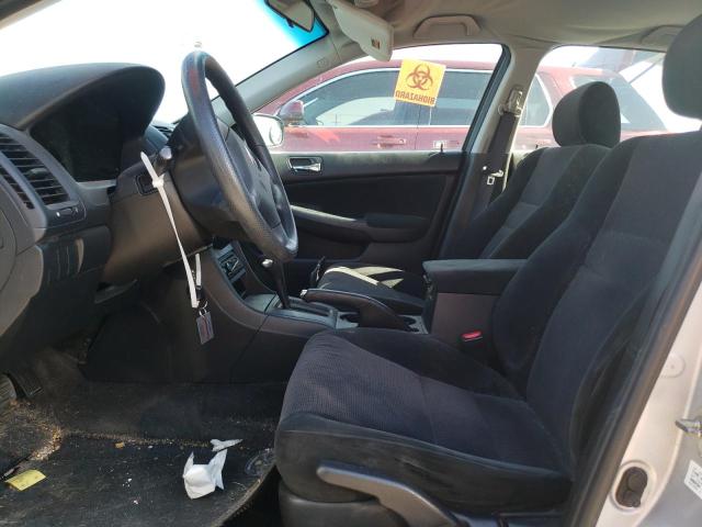 1HGCM56455A131873 - 2005 HONDA ACCORD LX SILVER photo 7