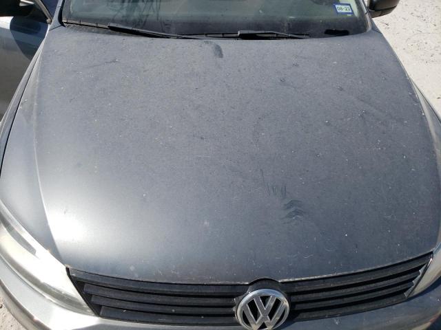 3VW2K7AJ3EM427581 - 2014 VOLKSWAGEN JETTA BASE 灰色 照片 11
