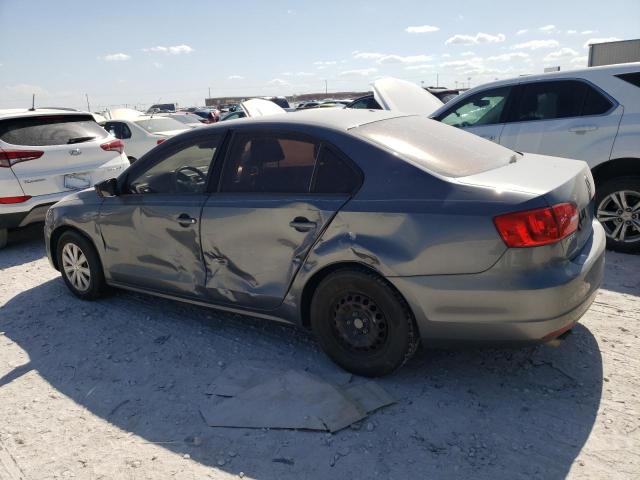 3VW2K7AJ3EM427581 - 2014 VOLKSWAGEN JETTA BASE 灰色 照片 2