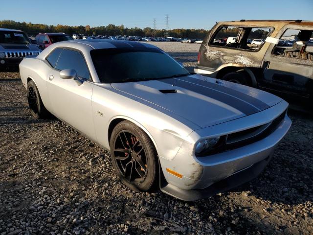 2C3CDYCJ9CH153663 - 2012 DODGE CHALLENGER SRT-8 SILVER photo 1