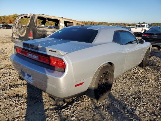 2C3CDYCJ9CH153663 - 2012 DODGE CHALLENGER SRT-8 SILVER photo 4