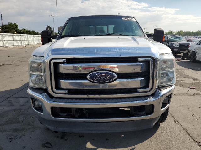 1FT8W3BT5FEA45599 - 2015 FORD F350 SUPER DUTY WHITE photo 5