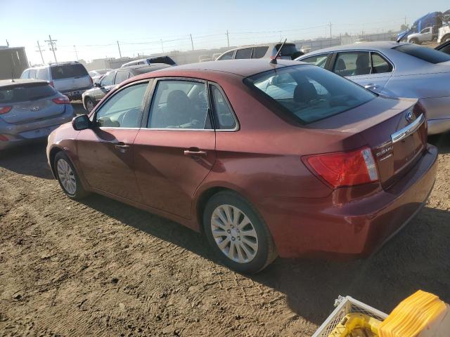 JF1GE6B60AH507378 - 2010 SUBARU IMPREZA 2.5I PREMIUM MAROON photo 2