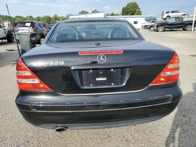 WDBKK65F52F268477 - 2002 MERCEDES-BENZ SLK 320 BLACK photo 6