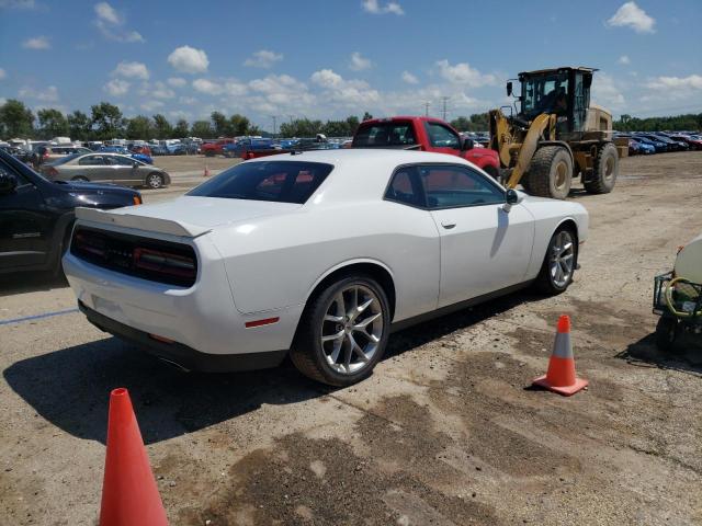 2C3CDZJG4NH226552 - 2022 DODGE CHALLENGER GT WHITE photo 3