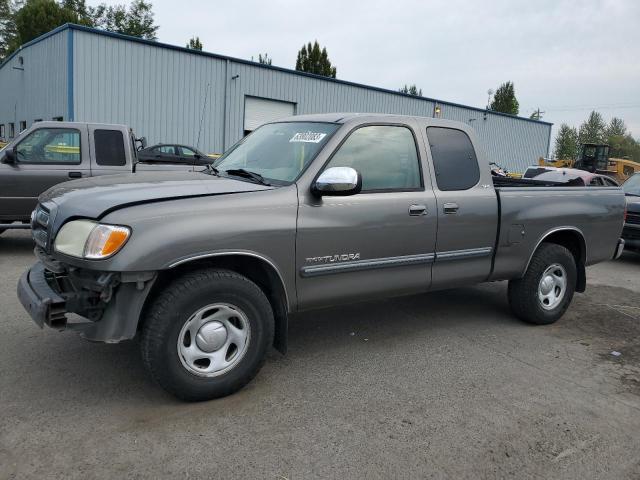 5TBRN34123S355551 - 2003 TOYOTA TUNDRA ACCESS CAB SR5 GRAY photo 1