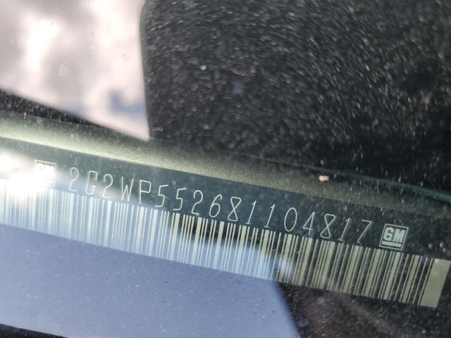 2G2WP552681104817 - 2008 PONTIAC GRAND PRIX 银色 照片 12