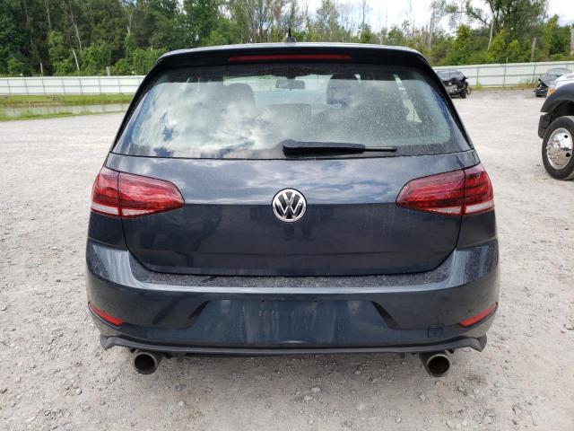 3VW5T7AU7KM002820 - 2019 VOLKSWAGEN GTI S BLUE photo 6