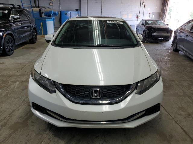 19XFB2F95FE086993 - 2015 HONDA CIVIC EXL თეთრი ფოტო 5