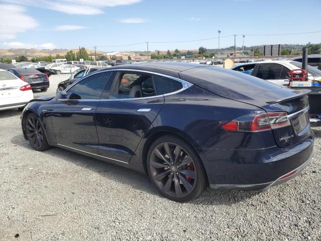 5YJSA1H19EFP57304 - 2014 TESLA MODEL S Mavi foto 2