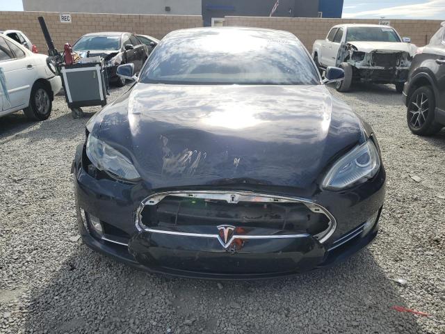 5YJSA1H19EFP57304 - 2014 TESLA MODEL S Mavi foto 5