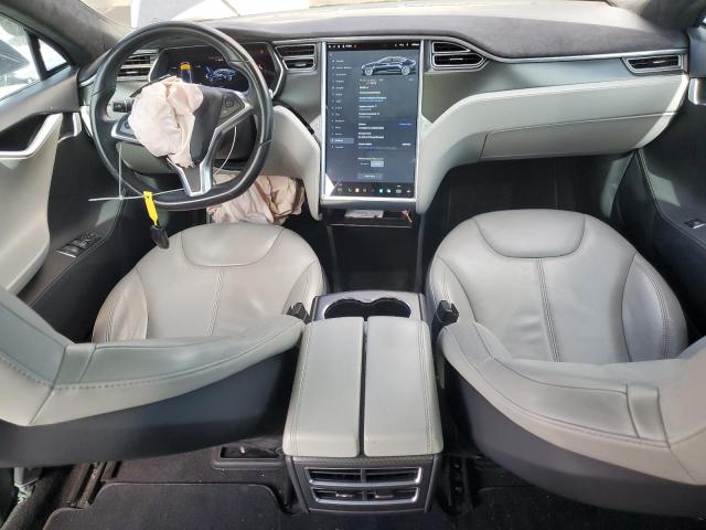 5YJSA1H19EFP57304 - 2014 TESLA MODEL S Mavi foto 8