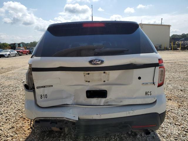 1FM5K7AR9DGA56193 - 2013 FORD EXPLORER POLICE INTERCEPTOR Ақ фото 6