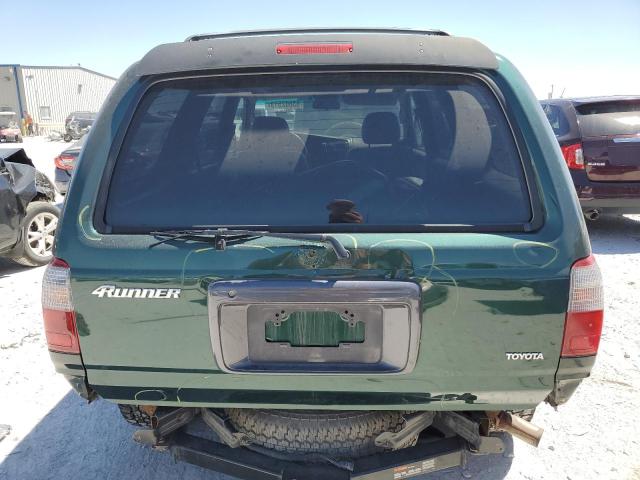JT3HN87R9Y9039396 - 2000 TOYOTA 4 RUNNER LIMITED GREEN photo 6