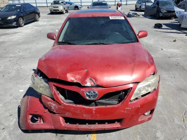 4T1BF3EK4BU615600 - 2011 TOYOTA CAMRY BASE წითელი ფოტო 5
