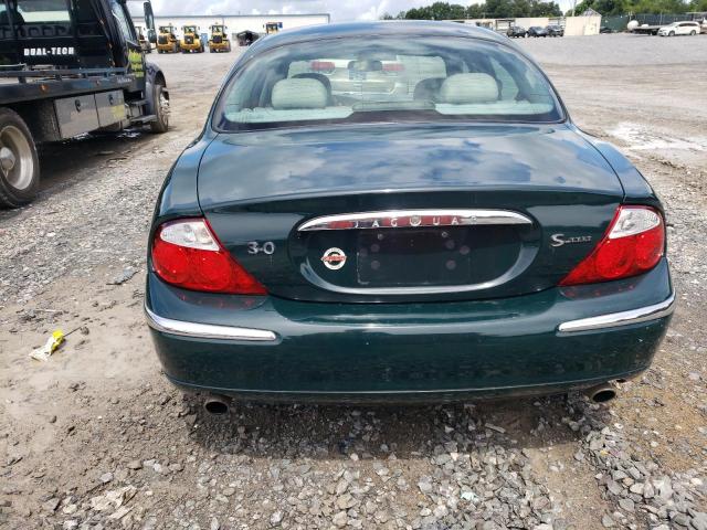 SAJDA01CXYFL12070 - 2000 JAGUAR S-TYPE GREEN photo 6