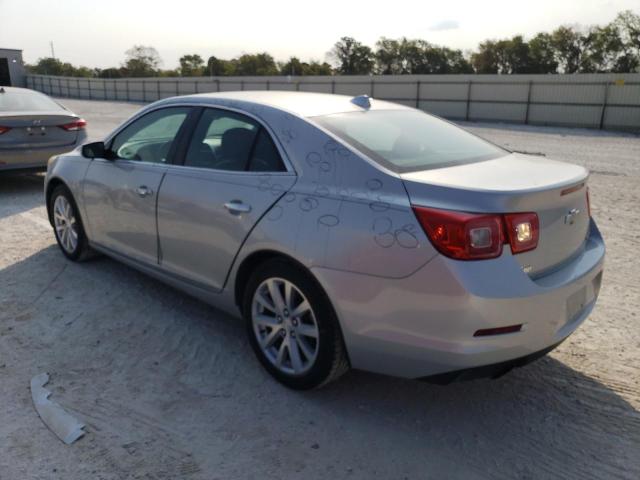 1G11H5SA0DF146166 - 2013 CHEVROLET MALIBU LTZ ვერცხლისფერი ფოტო 2