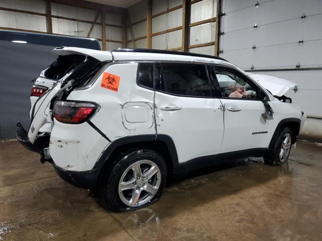 3C4NJDBN8PT566942 - 2023 JEEP COMPASS LATITUDE WHITE photo 3