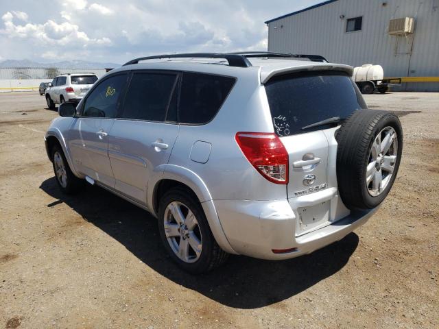 JTMBK32V776017544 - 2007 TOYOTA RAV4 SPORT SILVER photo 2