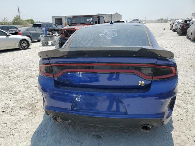 2C3CDXGJ0LH241277 - 2020 DODGE CHARGER SCAT PACK BLUE photo 6