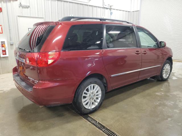 5TDDK4CC4AS028813 - 2010 TOYOTA SIENNA XLE RED photo 3