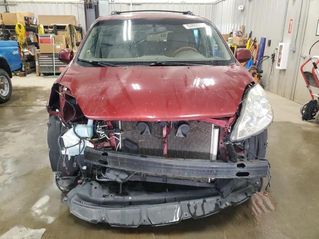 5TDDK4CC4AS028813 - 2010 TOYOTA SIENNA XLE RED photo 5