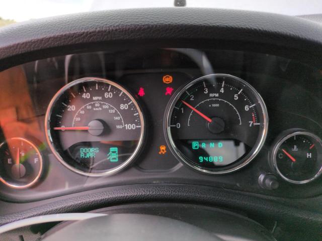 1C4BJWDG4DL699864 - 2013 JEEP WRANGLER U SPORT Gümüş foto 9