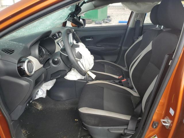 3N1CN8EV9ML924725 - 2021 NISSAN VERSA SV ORANGE photo 7