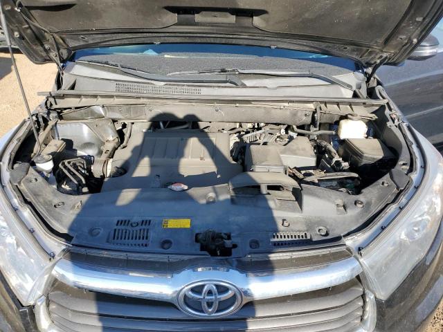 5TDJKRFH2GS301795 - 2016 TOYOTA HIGHLANDER XLE BLACK photo 12