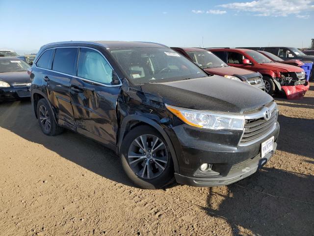 5TDJKRFH2GS301795 - 2016 TOYOTA HIGHLANDER XLE BLACK photo 4