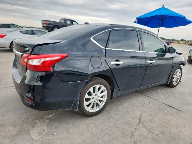 3N1AB7AP5KY376563 - 2019 NISSAN SENTRA S BLACK photo 3