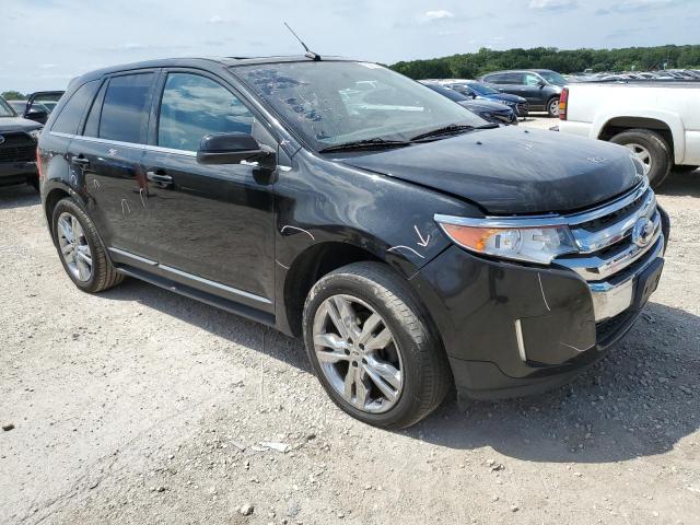 2FMDK3K93CBA49443 - 2012 FORD EDGE LIMITED BLACK photo 4