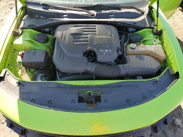 2C3CDXHG4KH626455 - 2019 DODGE CHARGER GT GREEN photo 11