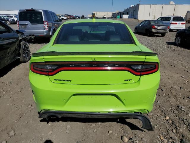 2C3CDXHG4KH626455 - 2019 DODGE CHARGER GT GREEN photo 6