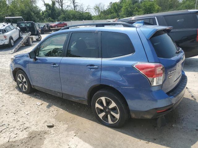 JF2SJAJC3HH411833 - 2017 SUBARU FORESTER 2.5I LIMITED BLUE photo 2