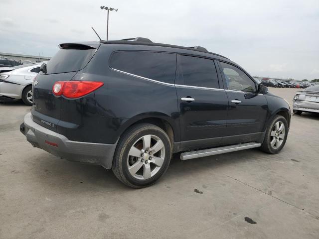 1GNKRGED8CJ125661 - 2012 CHEVROLET TRAVERSE LT BLACK photo 3