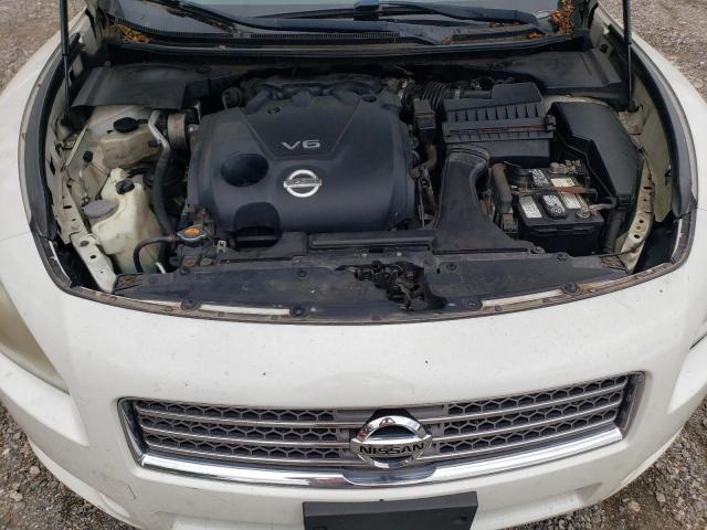1N4AA5AP9BC802645 - 2011 NISSAN MAXIMA S WHITE photo 11