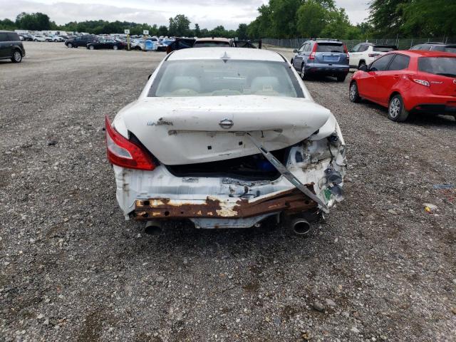 1N4AA5AP9BC802645 - 2011 NISSAN MAXIMA S WHITE photo 6