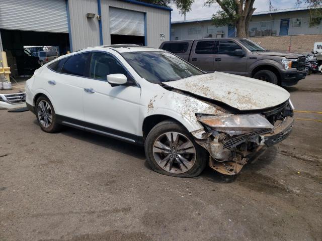 5J6TF2H5XEL000420 - 2014 HONDA CROSSTOUR EXL WHITE photo 4