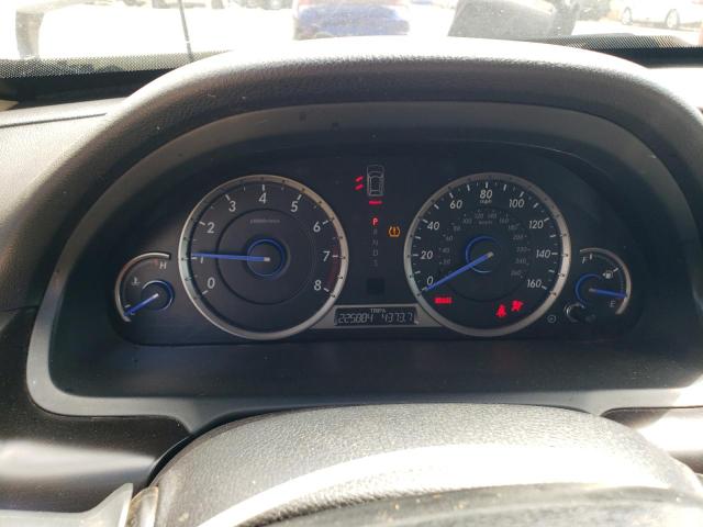 5J6TF2H5XEL000420 - 2014 HONDA CROSSTOUR EXL თეთრი ფოტო 9