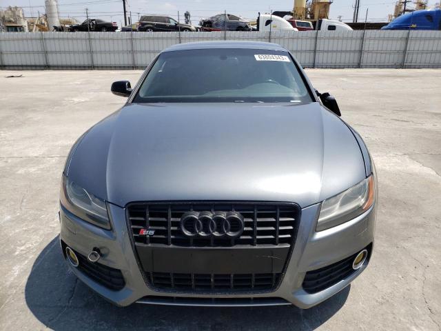 WAUCVAFRXCA035618 - 2012 AUDI S5 PREMIUM PLUS GRAY photo 5