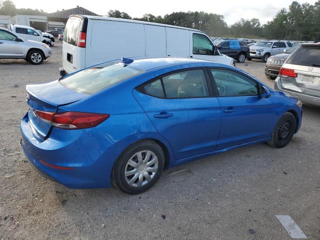 5NPD74LF3HH101066 - 2017 HYUNDAI ELANTRA SE BLUE photo 3