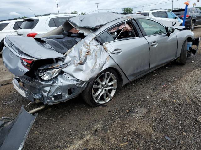 JM1GJ1W64E1157657 - 2014 MAZDA 6 GRAND TOURING SILVER photo 3