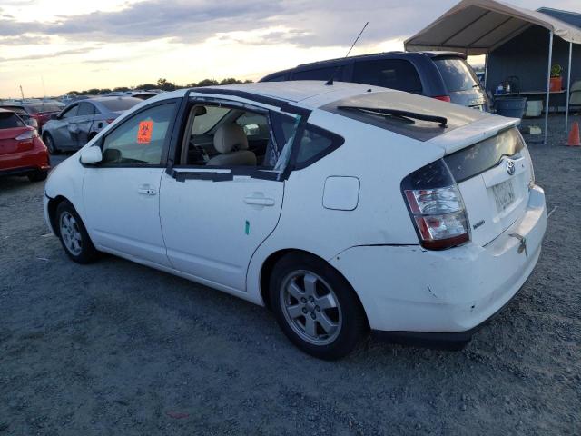 JTDKB20U540053316 - 2004 TOYOTA PRIUS WHITE photo 2